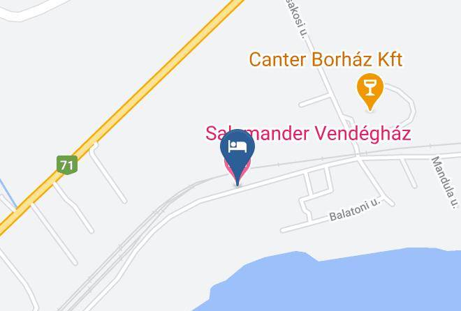 Zanka - Salamander Vendeghaz Maps