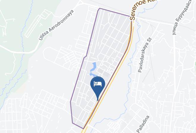 Almaty City - Salamat Hotel Maps