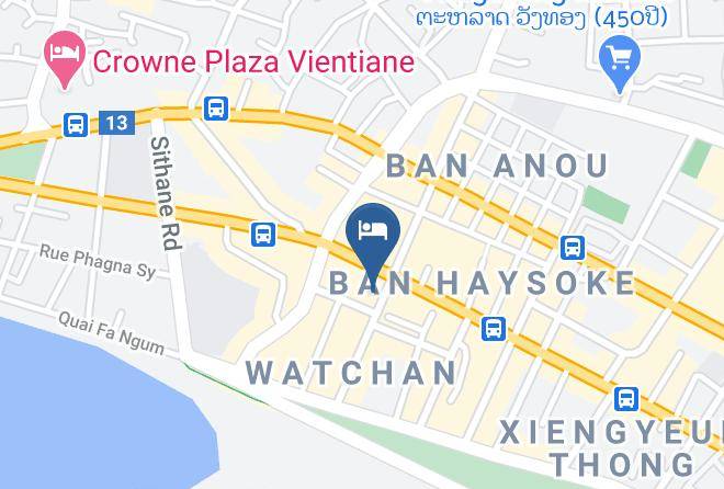 Vientiane - Salana Boutique Hotel Maps