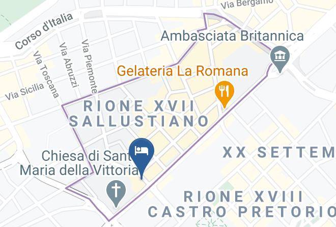 Rome - Salandra Roma Suite Maps