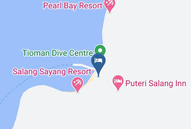 Rompin - Salang Pusaka Resort Maps