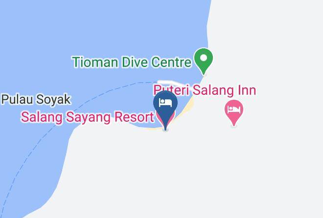 Rompin - Salang Sayang Resort Maps