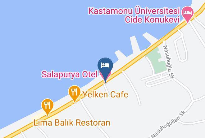 Cide - Salapurya Otel Maps