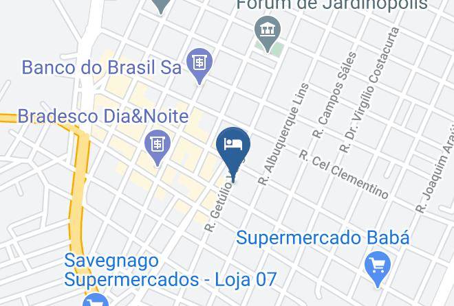Jardinopolis - Salata Hotel E Restaurente Maps
