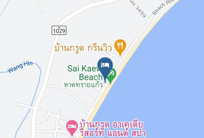 Salathai Beach Resort Map - Prachuap Khiri Khan - Amphoe Bang Saphan