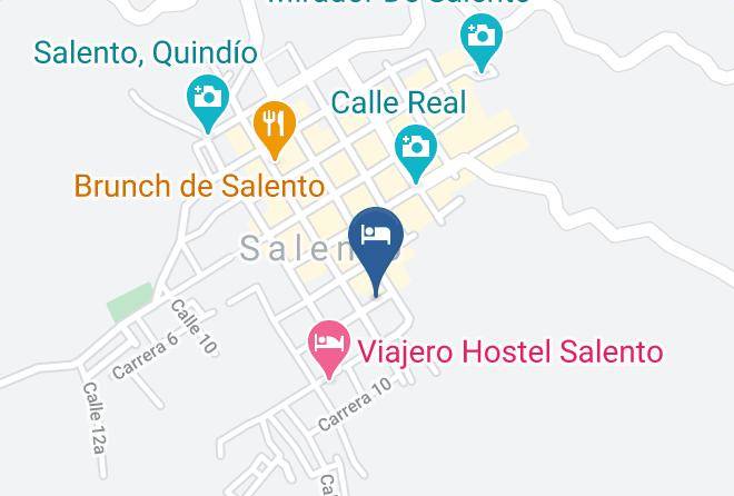 Salento - Salento Hosta Las Veraneras Maps
