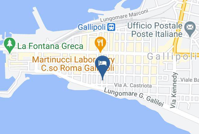 Lecce - Mini Hotel Cala Scirocco Maps