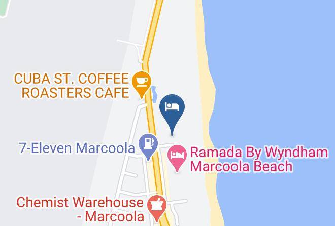 Sunshine Coast - Salerno On The Beach Maps