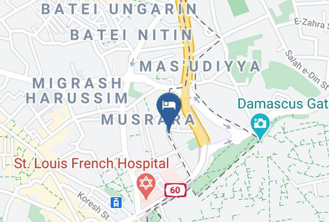 Jerusalem - Salesian Sisters Pilgrims' Home Maps