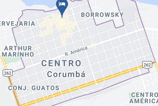 Corumba - Salette Hotel Maps