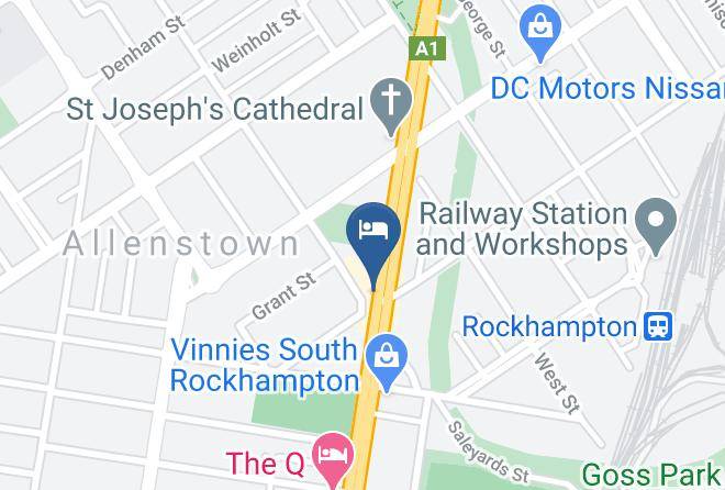 Rockhampton - Saleyards Distillery Maps