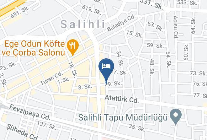 Salihli - Salihli Elit Lara Butik Otel Maps