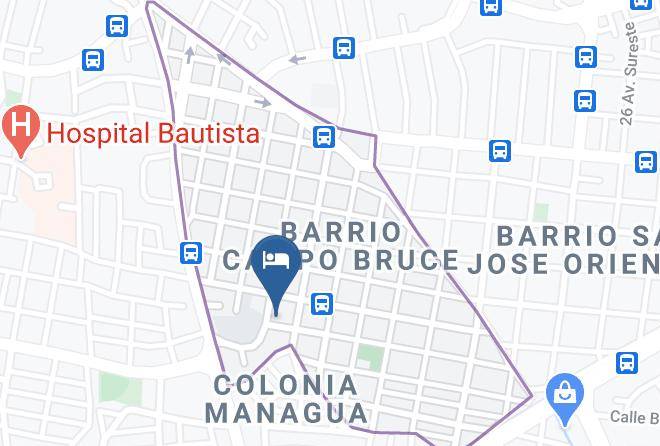 Managua - Salinas Hotel Don Carmelo Maps