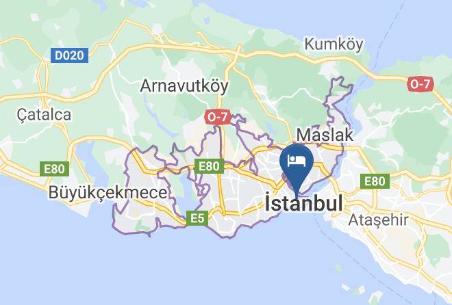 Salinas Istanbul Hotel Map