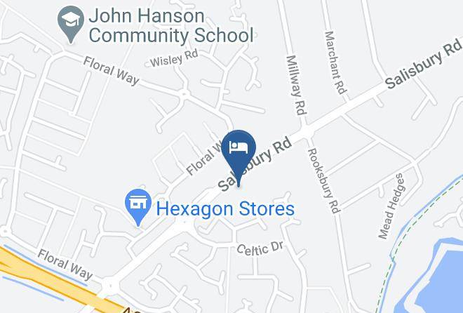 Hants - Salisbury Road Bed And Breakfast Maps