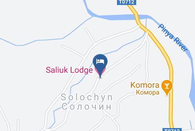 Svaliava Raion - Saliuk Lodge Maps