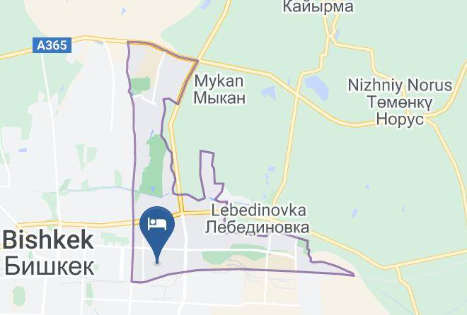 Bishkek - Saliya Hotel Maps