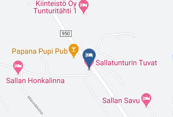 Salla - Sallatunturin Tuvat Maps