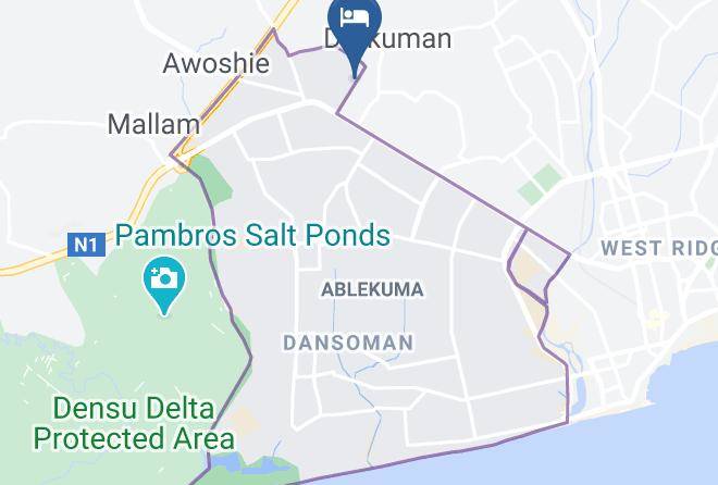 Accra - Salleria Annex Maps