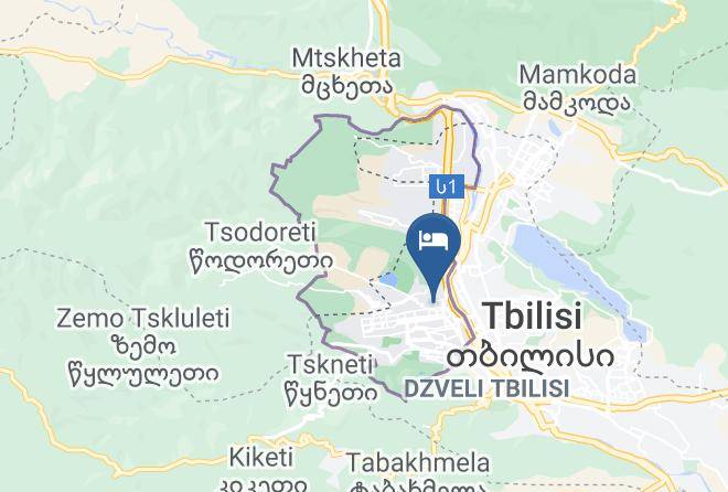 Tbilisi - Aria Green Hotel Maps