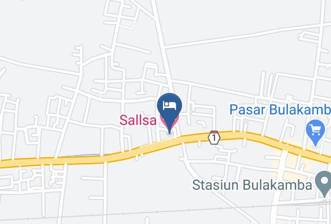 Brebes Regency - Sallsa Hotel Maps