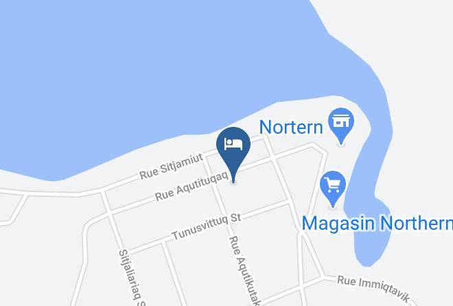 Nord Du Quebec - Salluit Co Op Hotel Maps