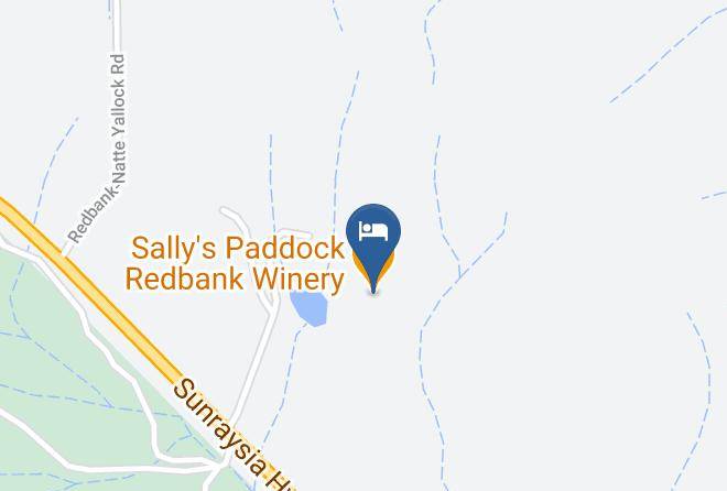 Pyrenees - Sally's Paddock Redbank Winery Maps