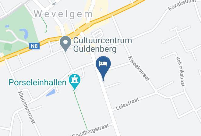 West Flanders - Hotel Salons Cortina Maps