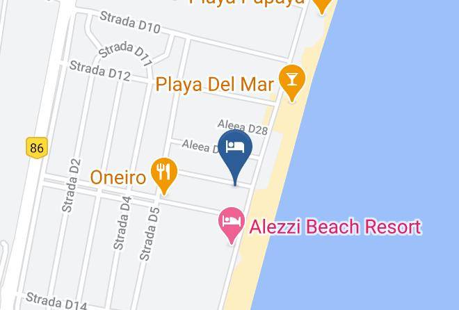 Navodari - Salos Beach Resort Maps