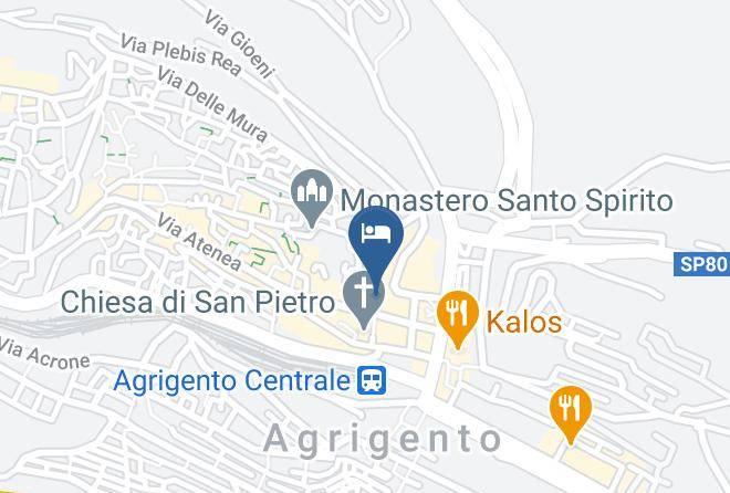 Agrigento - Salotto Di Athena Maps