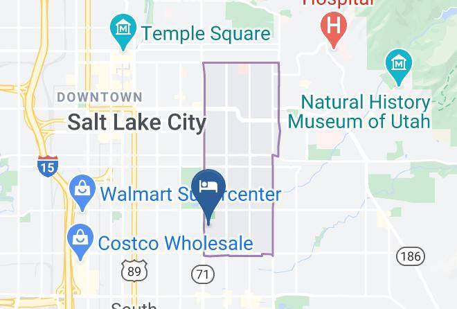 Salt Lake - Salt Lake City Bnb Maps