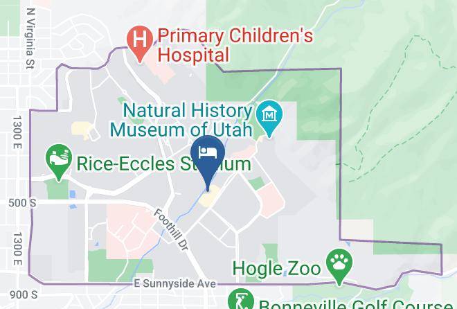 Salt Lake - Salt Lake City Marriott University Park Maps