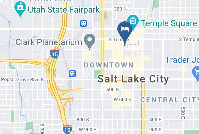 Salt Lake Marriott Downtown At City Creek Map