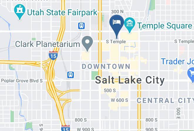 Salt Lake - Salt Lake Plaza Hotel Temple Square Maps