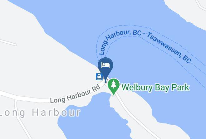 Salt Spring Waterfront B&b Map