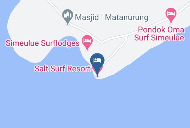 Simeulue Regency - Salt Surf Resort Maps