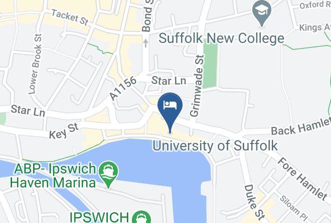 Suffolk - Salthouse Harbour Hotel Maps