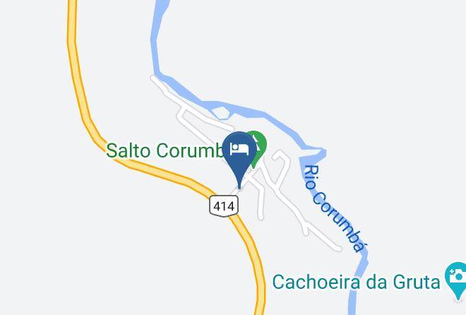 Corumba De Goias - Salto Corumba Pousada Maps