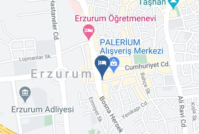 Yakutiye - Saltuk Otel Maps