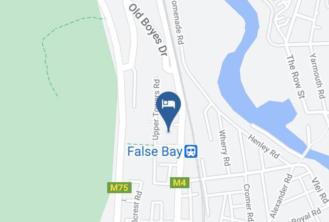 City Of Cape Town - Salty Waves At Coram Deo Maps