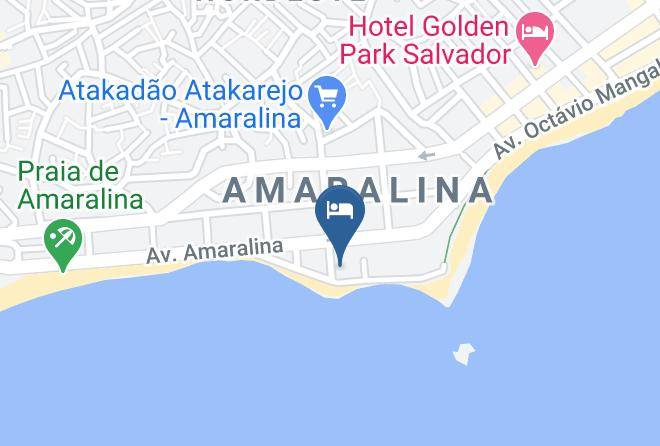 Salvador - Salvador Express Praia Hotel Maps