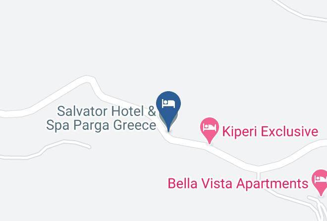 Preveza - Salvator Hotel & Spa Parga Greece Maps