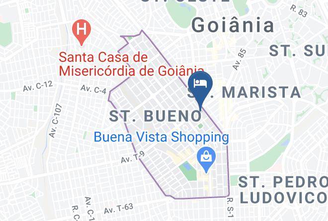 Goiania - Salvatore Hotel Boutique Maps