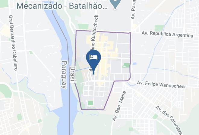 Foz Do Iguacu - Salvatti Cataratas Hotel Maps