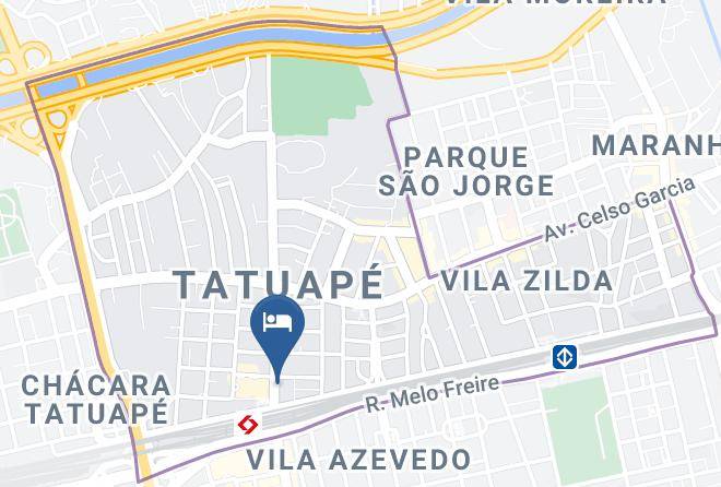 Sao Paulo Tatuape - Salve Jorge Maps
