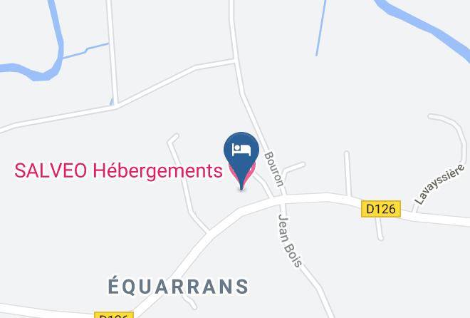 Salveo Hebergements Map