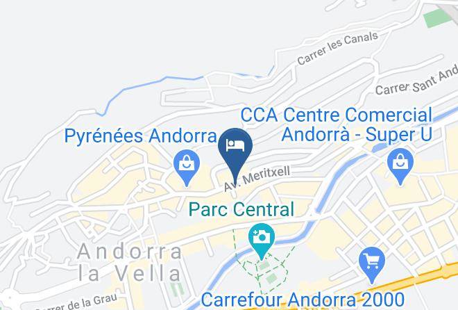 Andorra La Vella - Salvia Hotel Maps