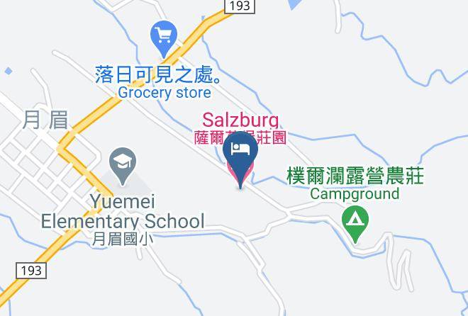 Salzburg Mapa - Taiwan - Hualiennty