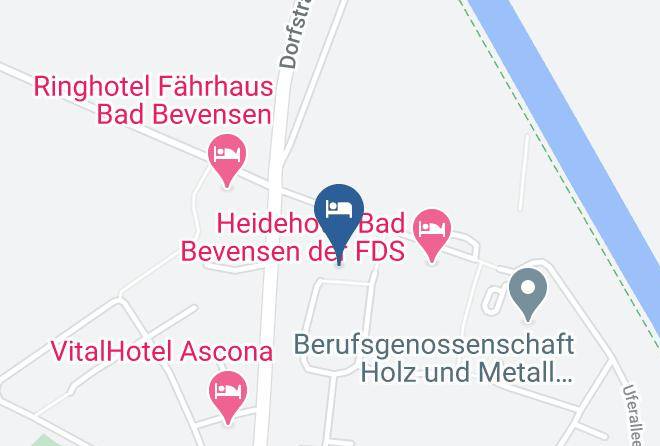 Uelzen - Salzhotel Fortuna Bad Bevensen Luneburger Heide 3 Sterne Salzhotel Maps