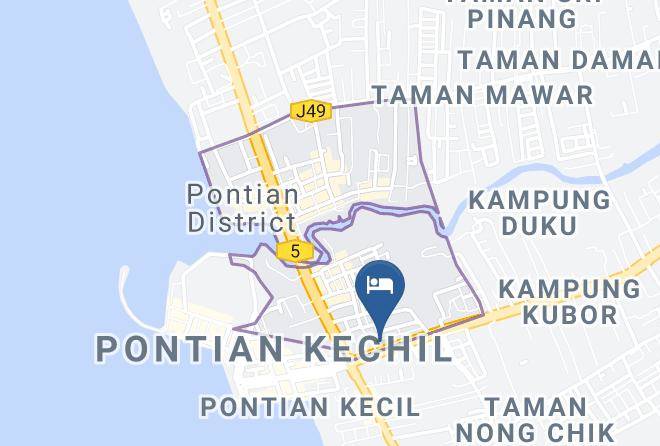 Pontian District - Sam Huat Hotel Maps